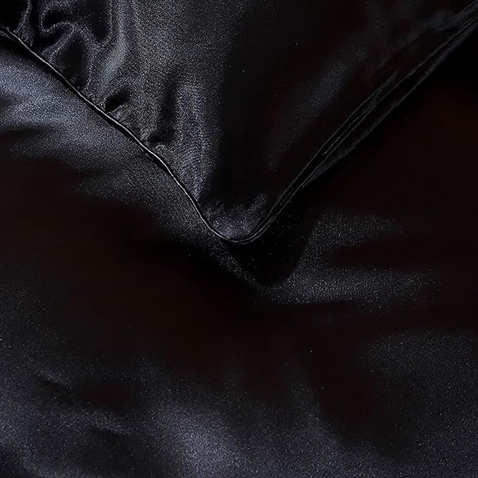 Midnight Silk Bedding Set