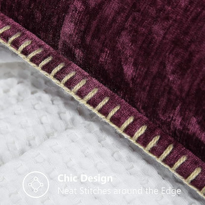 Mauve Throw Pillow Case