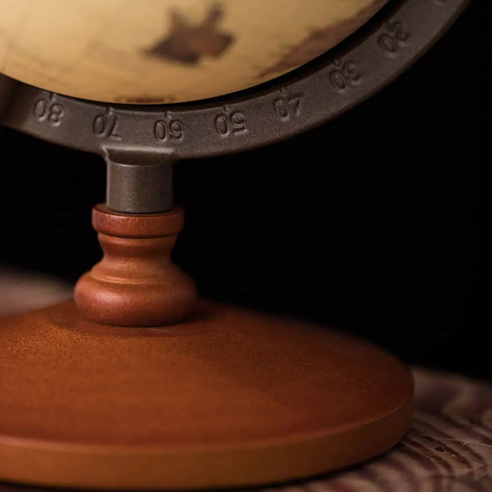 Wooden Desk Globe