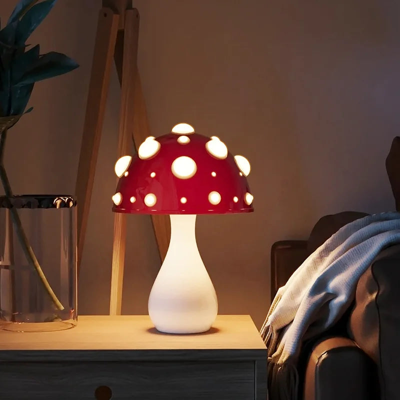 Amanita Muscaria Lamp