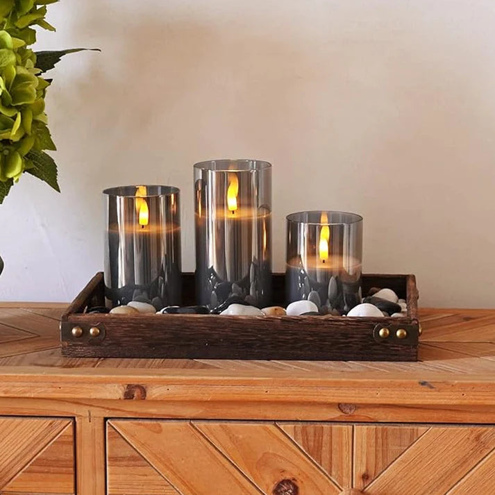 Flameless Candle Set