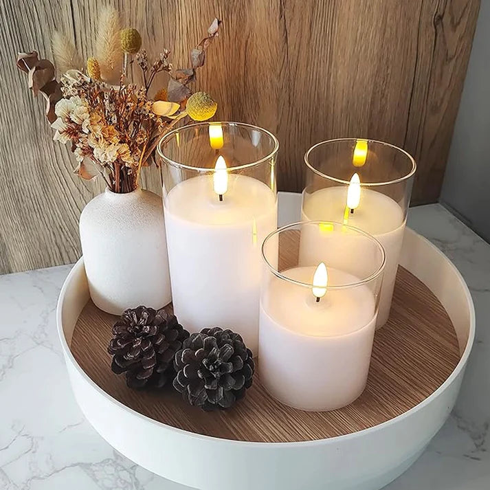 Flameless Candle Set